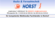 Tablet Screenshot of fernseh-horst.de